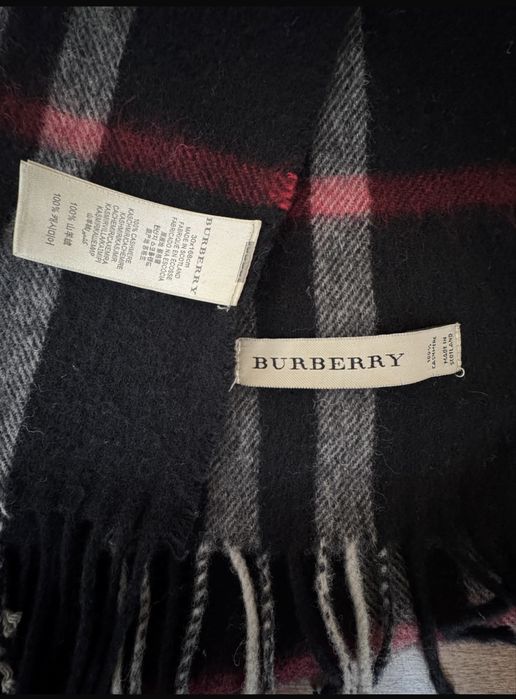 Шарф 100% кашемир Burberry оригинал