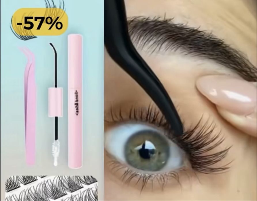 Снопчета мигли от норка