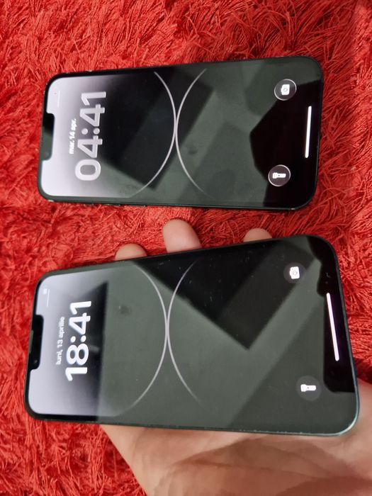 -Iphone 14, Negru, 128Gb, 4Ram bat-91%-89% doar telefonul stare foarte buna poze reale nici o restrictie, nici o reparatie/interventie 
-Sanatate