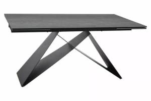 Masa extensibila blat ceramica si sticla securizata (160-240cm)