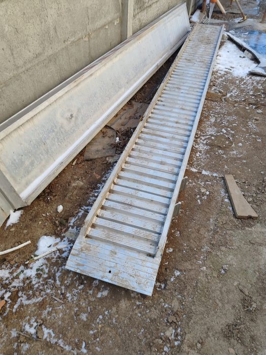Rampe aluminiu 4m 4,5 tone