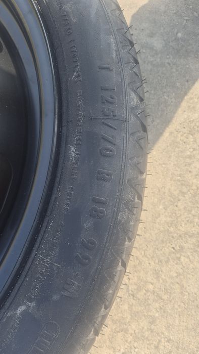 Оригинална Патерица/Резервна Гума VW ,Ауди Сеат ,Шкода  5х112 16 17  Цола