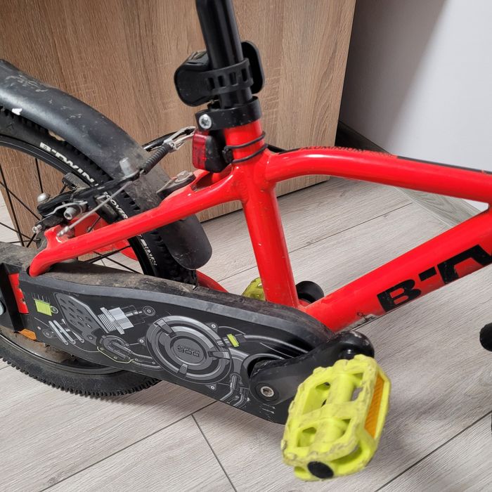 Bicicleta Btwin pentru copii 16 inch, cadru  din aluminiu
