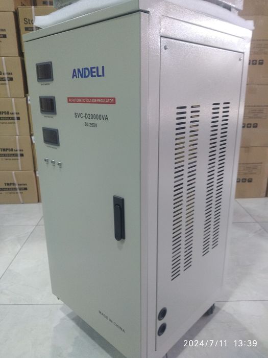 Andeli stabilizator стабилизатор sotiladi laterli 20 KVA