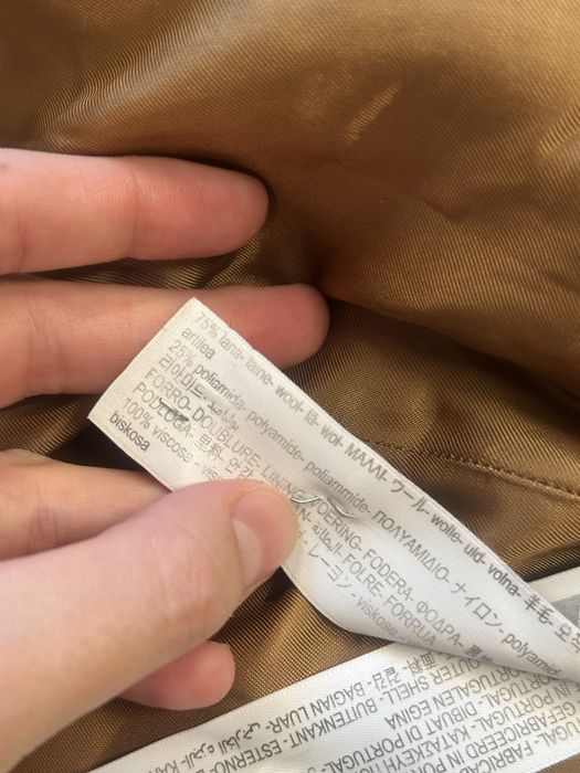 Вълнено палто Massimo Dutti