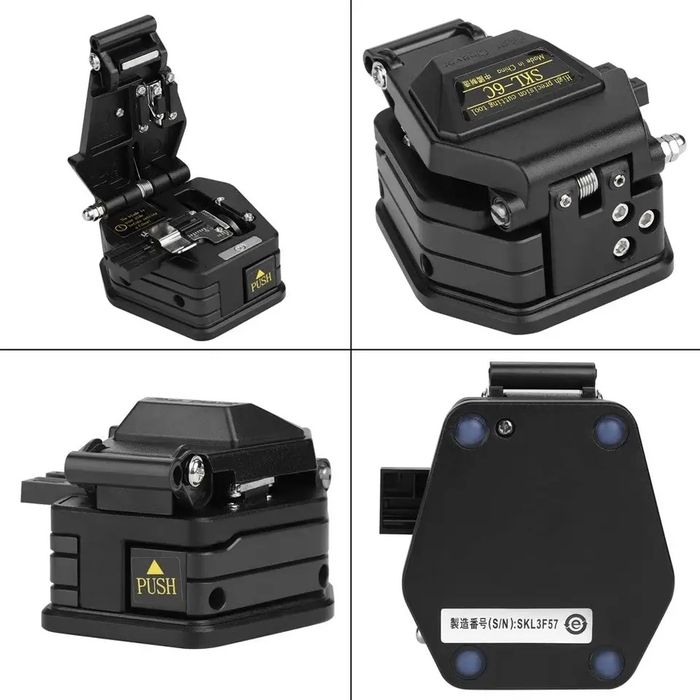 Скалыватель оптического кабеля, оптика резка, Optic Fiber Clever,