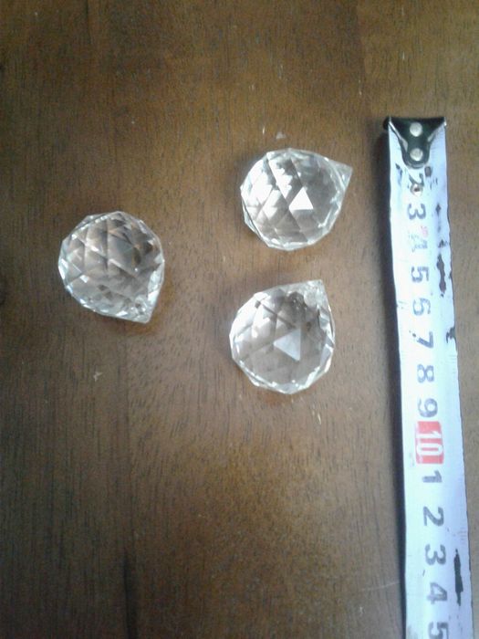 шарики подвески из хрусталя