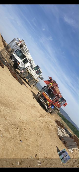 Vând / Închiriez Automacarale Liebherr LTM 40T (2009) și 35T (2005)