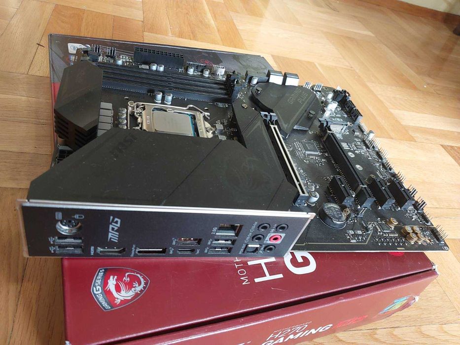 Intel Core i5 11400F + MSI Z490 Gaming Plus, LGA 1200