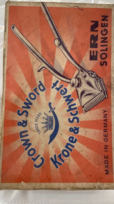 Aparat de tuns retro Solingen