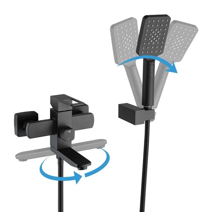 Baterie cadă LIWEIKE neagră