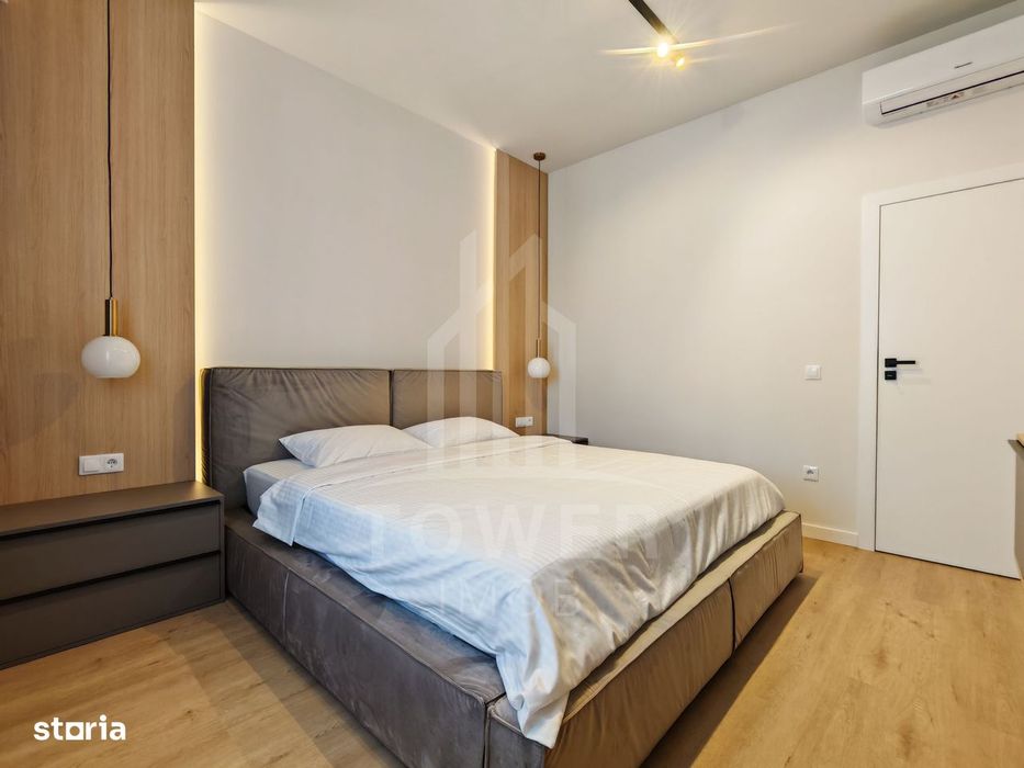 Apartament prima inchiriere cu 3 camere, nou, mobilat lux.