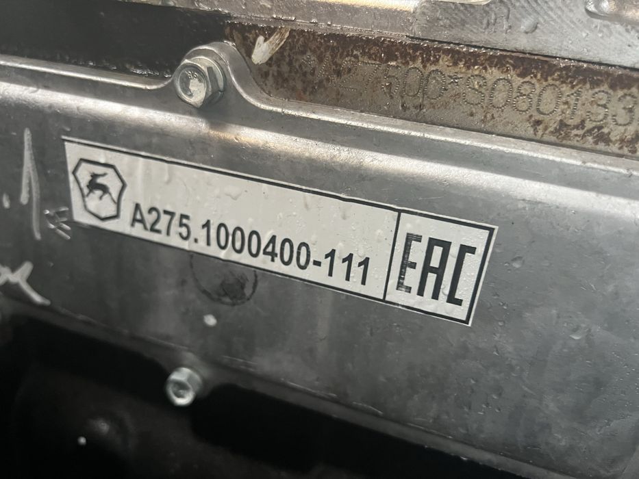 Двигатель EvoTech 2.7, A275 чугунный блок. Эвотек, Газель Next,