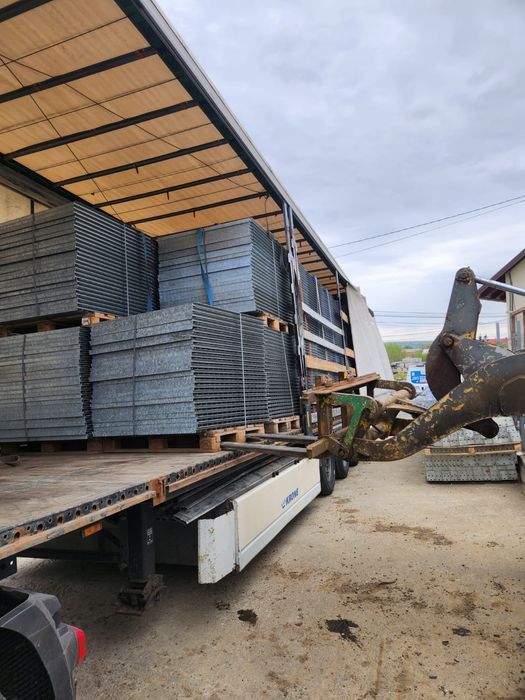 Grătare zincate Platformă Rafturile