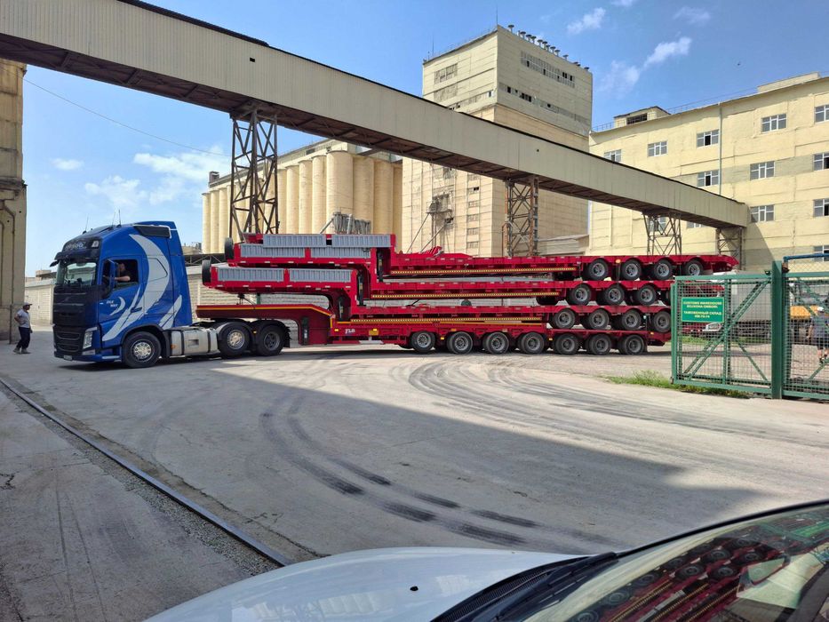 Полуприцеп-ТРАЛ - 4 мост