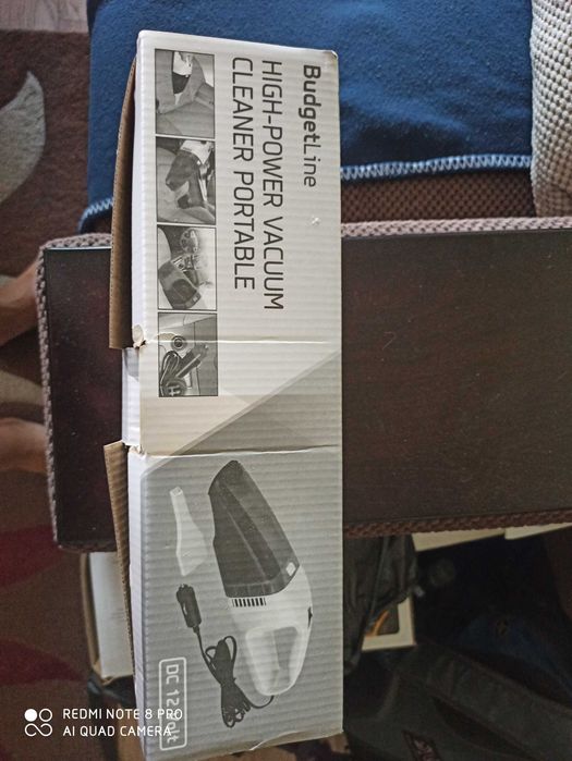 портативна прахусмукачка за кола