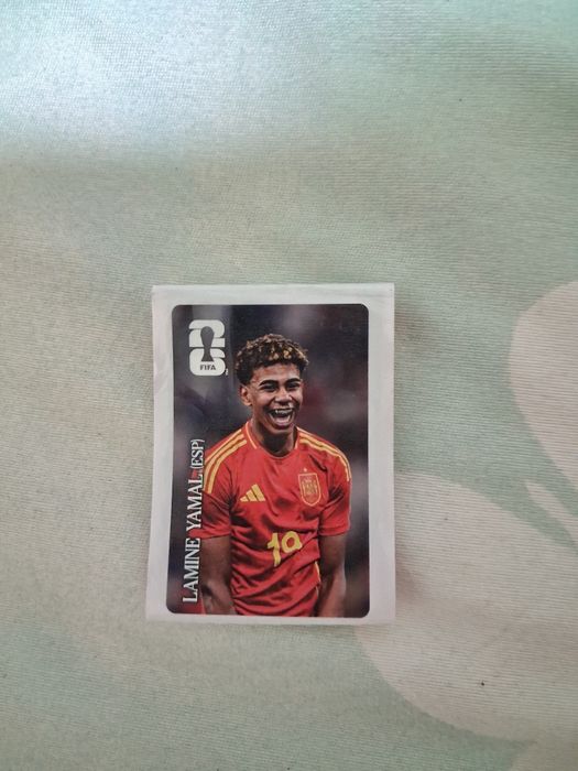 Vând stiker cu Lamine Yamal World Cup 2026 Coca Cola