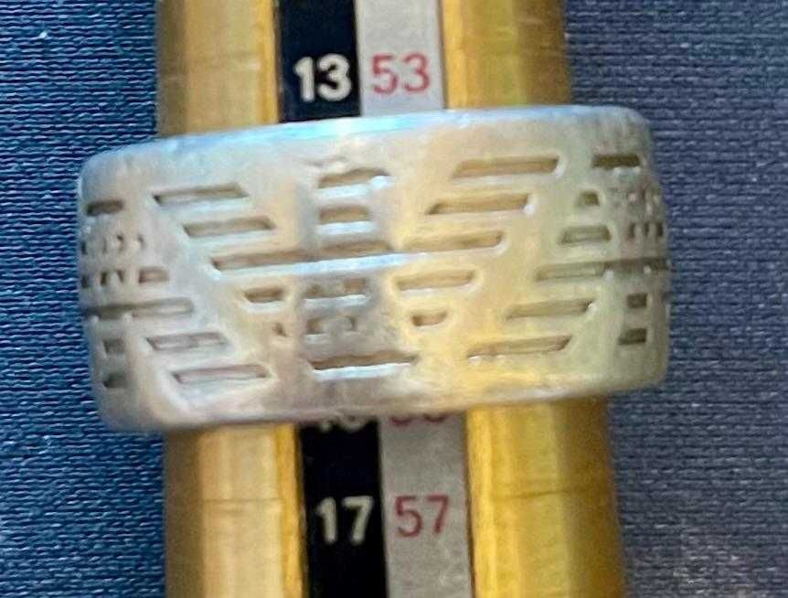 Inel argint masiv 925 – 20,8 g, mărime 59 – Emporio Armani