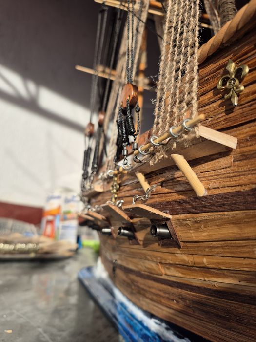 Парусный испанский фрегат