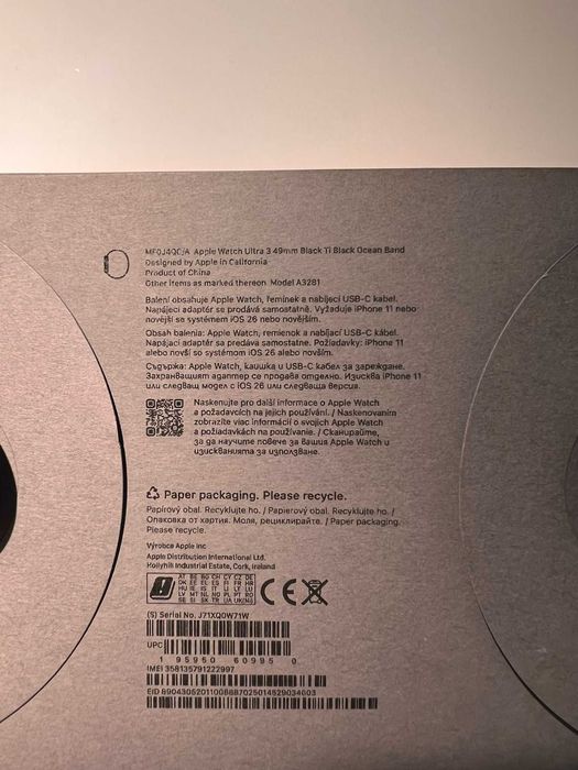 Apple Watch Ultra 3 - absolut nou !!