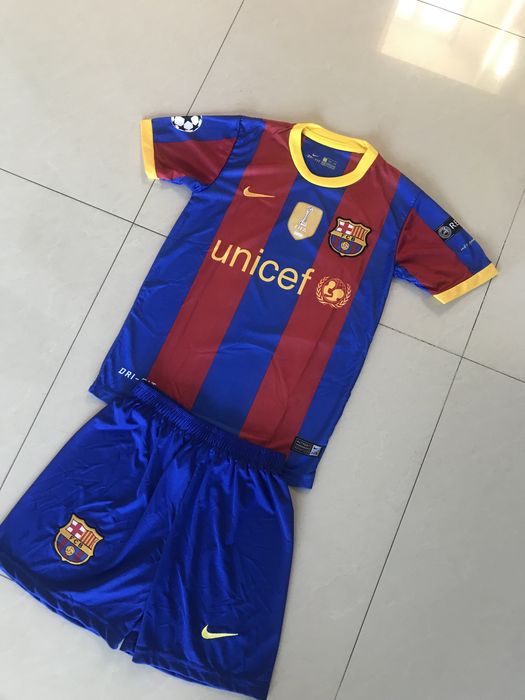 РЕТРО - Детски къс екип Барселона Роналдинио