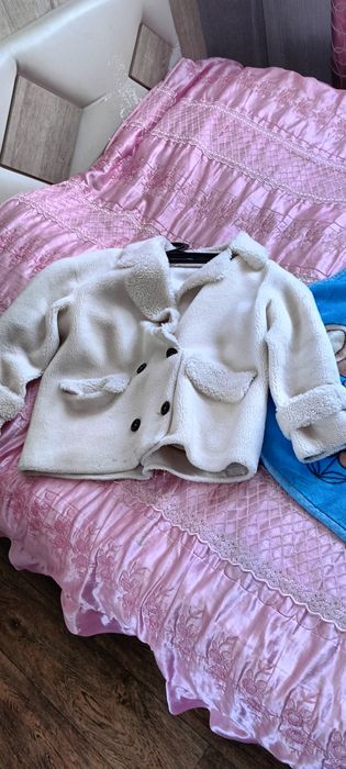 Шуба норковая. дублёнка белый