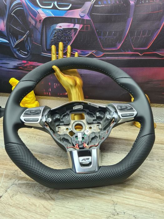 Volan comenzi Passat/Golf/Polo/Tiguan etc. R line/GTI tapițat cu piele