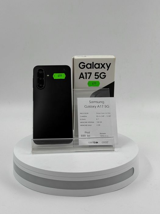 Samsung Galaxy A17 5G 128 GB 6 cicluri Garantie 24 luni CashBox