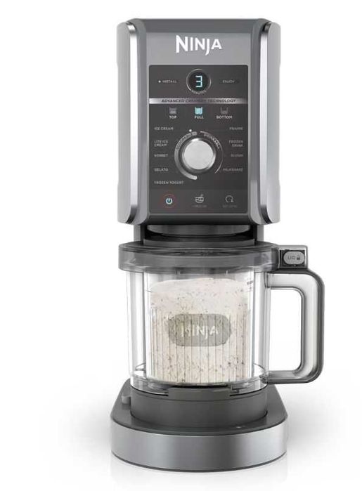 Aparat de inghetata Ninja CREAMi Deluxe NC501, 800W, 10 programe - RESIGILAT