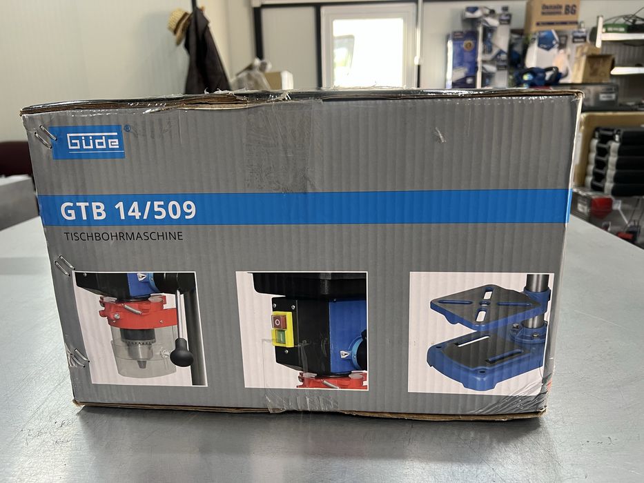 Нова Настолна Колонна бормашина-GÜDE GTB 14/509 / GUDE 55201 / 500 W