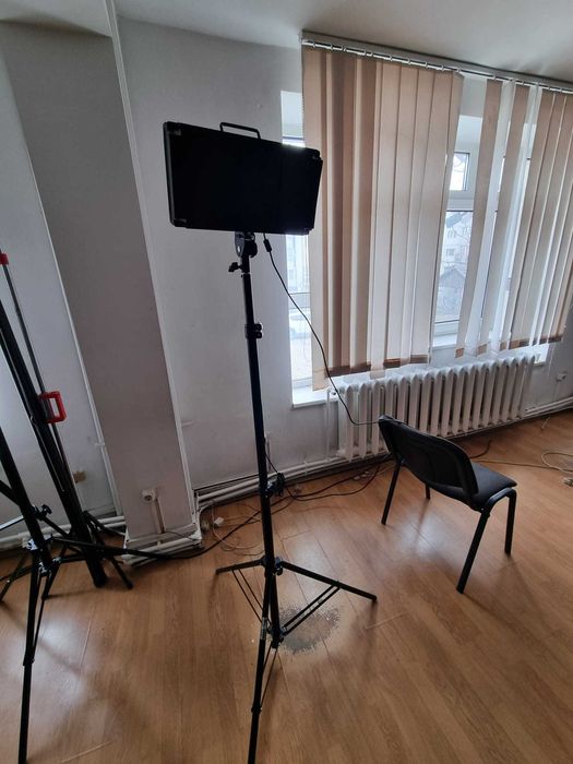 Kit 2 Lumini LED, Studio Foto/TV+ Stative 2.8m Visico