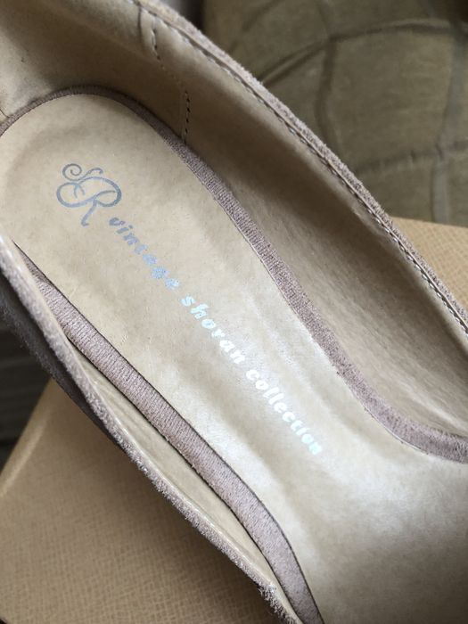 Замшевые лодочки