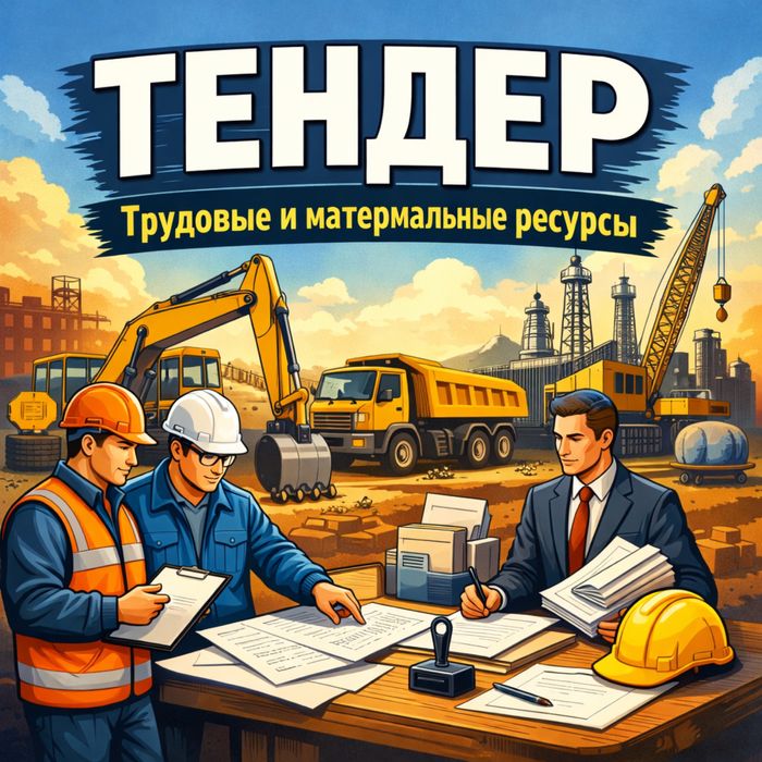 Спецтехника. Трудовые ресурсы для тендера