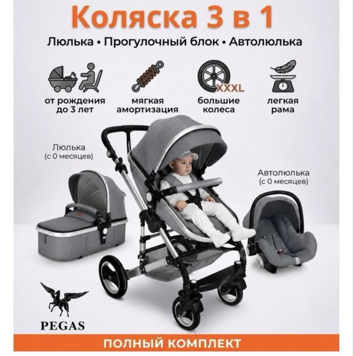 Продам коляску новая