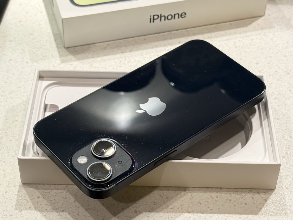 iPhone 14 128GB Black – Перфектен, 100% Батерия!