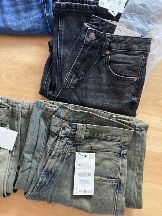 Lot engross 20 perechi de blugi Zara/Stradivarius