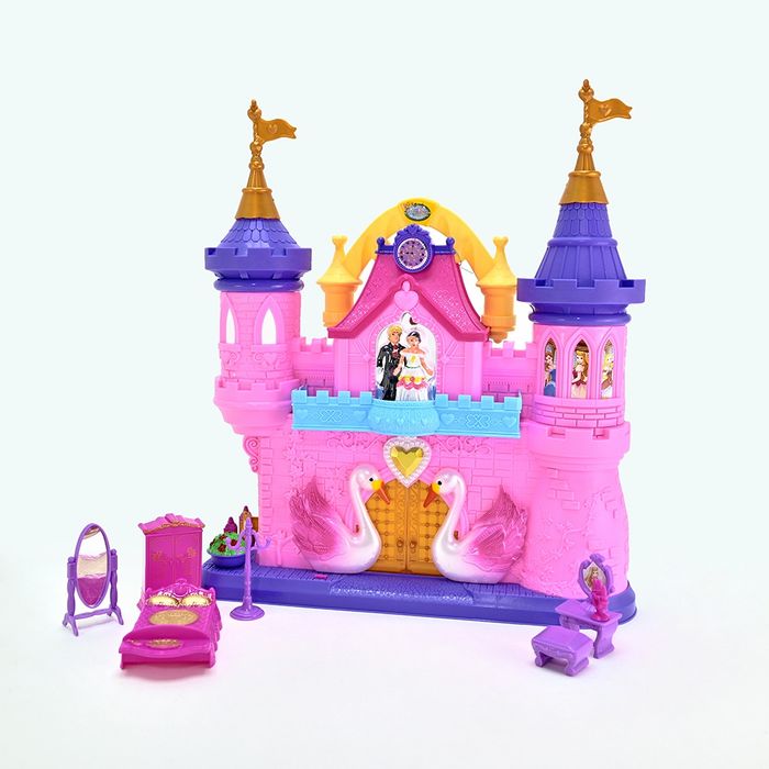 Голям Замък къща за кукли със звук и светлини