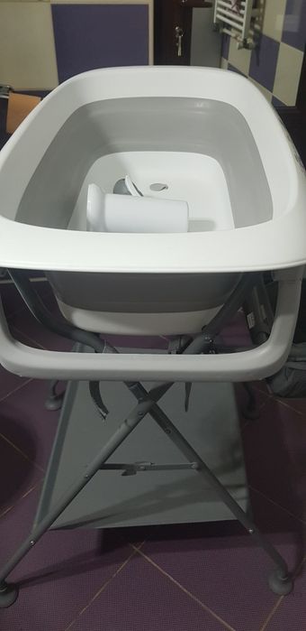 Vand cadita baie bebe puțin folosită.