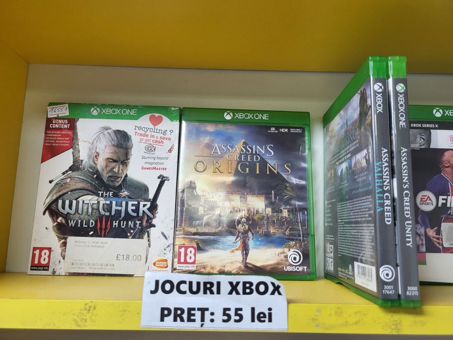 vand jocuri play staion 4 si x box one