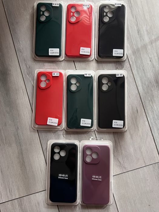 Huse silicon Catifea Honor 400/ 400Lite/ 400 Pro