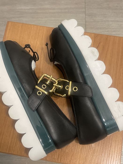 MARNI — новые туфли Mary Jane на платформе, размер 37