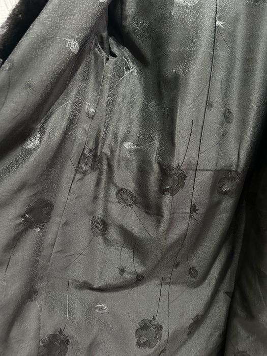 Шуба норковая (черная )