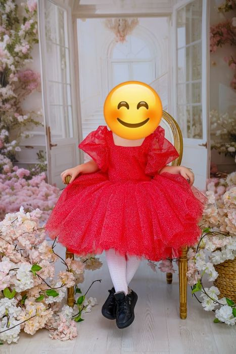 Детское платье пышное