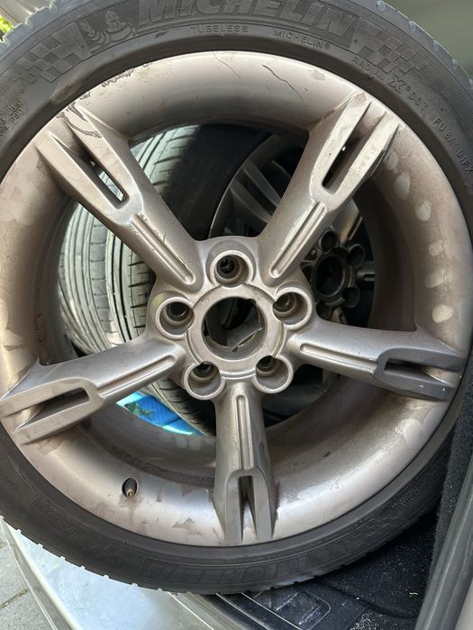 Джанти с гуми 17 цола 5х112 seat leon fr