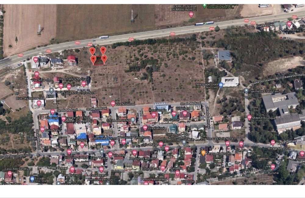 Vand teren Eforie Nord,str Meduzei,zona Steaua de Mare