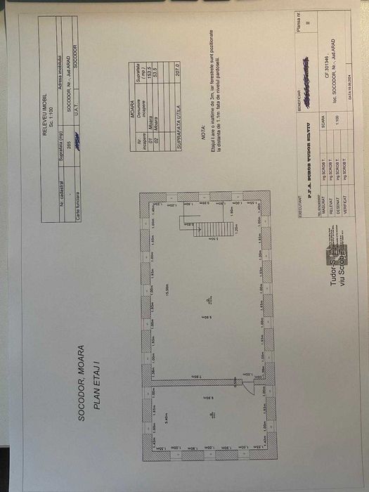 8817mp teren de vanzare cu cladire P+2, Socodor, Arad, ultracentral, posibilitate parcelare