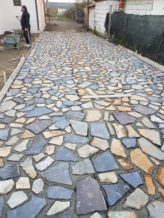 Piatra decorativa, piatra de munte, pavaj piatra naturala