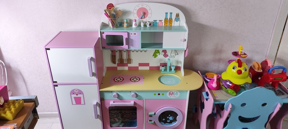 Кухня детская из дерева