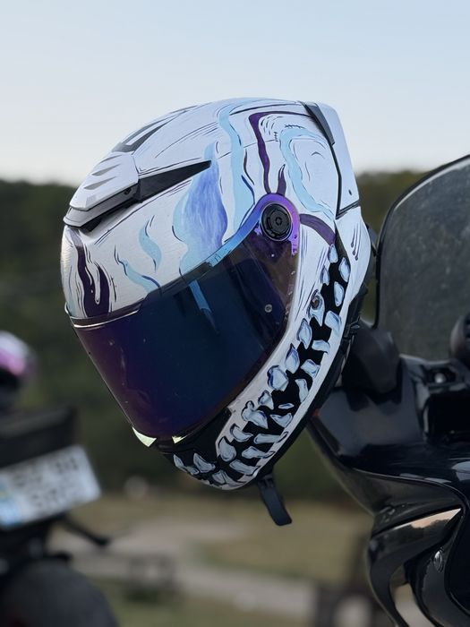 casca moto mt thunder 4 M