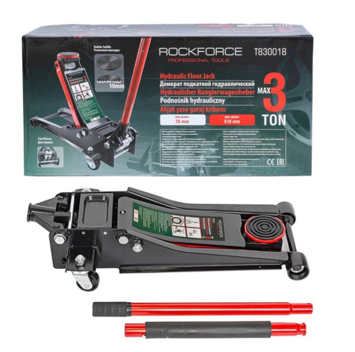 Крик крокодил нископрофилен, 3 тона, ROCKFORCE с 2 Помпи